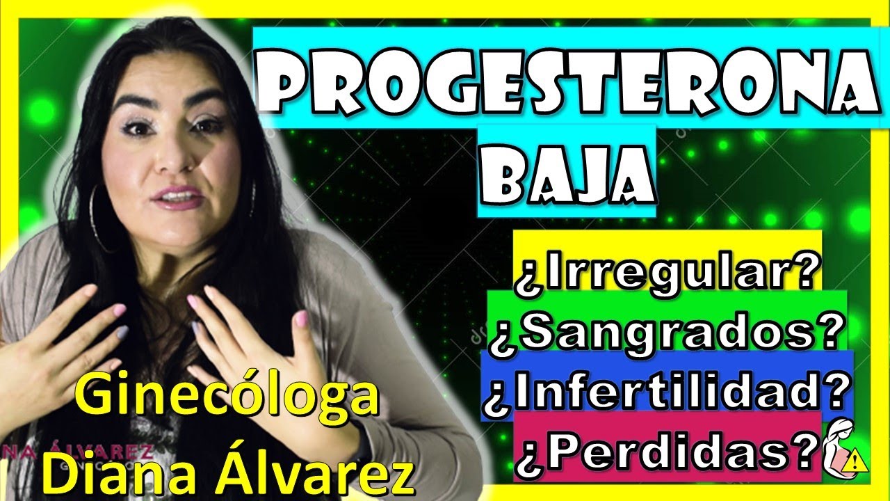 con la progesterona baja la regla