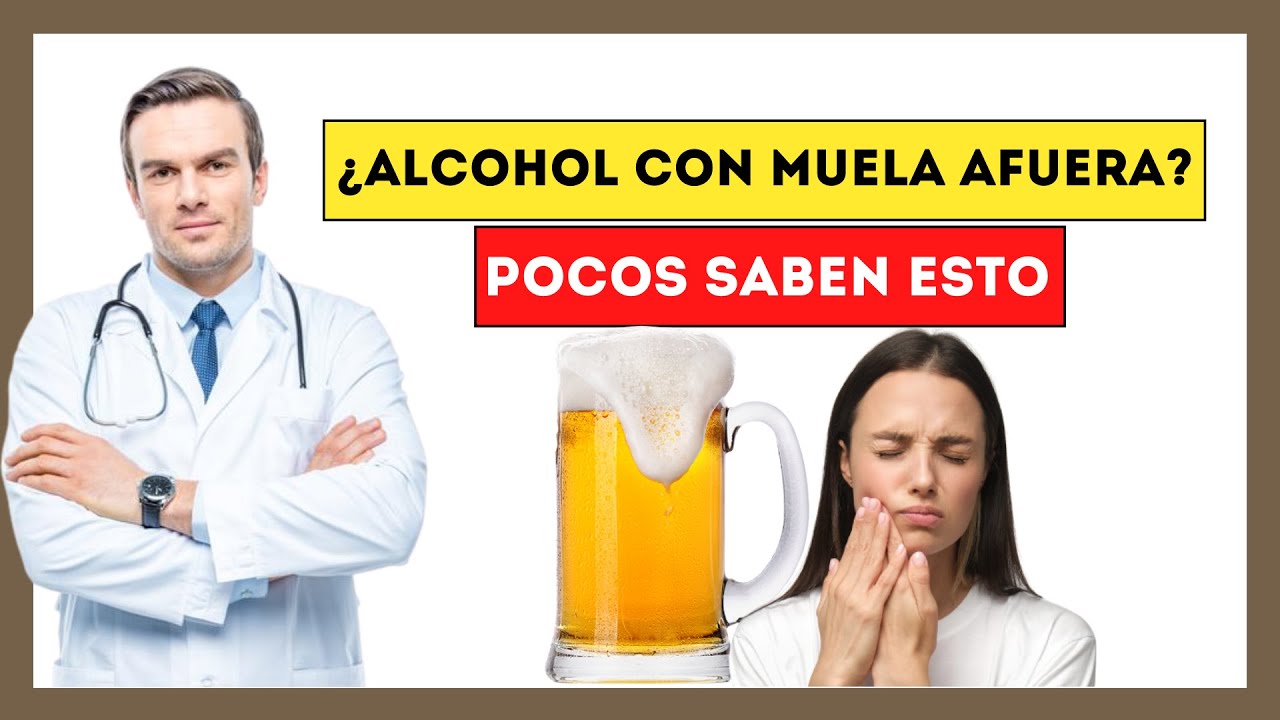 cuándo puedo tomar alcohol después de una extracción dental