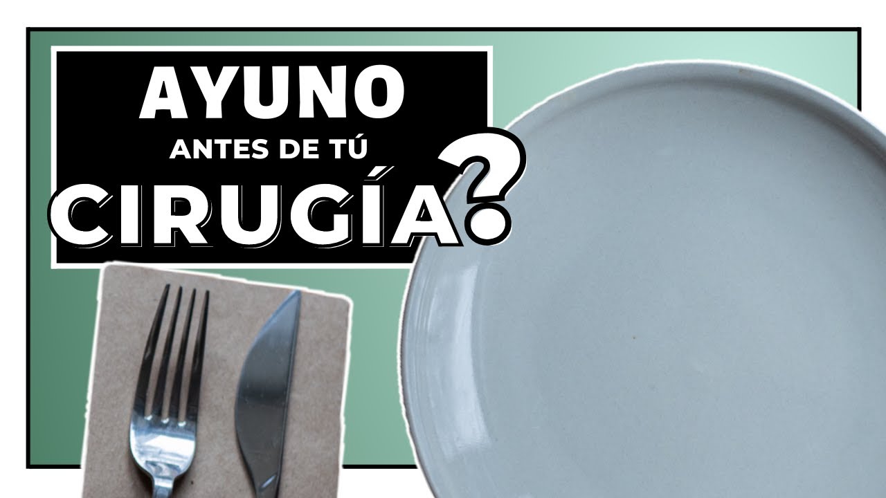 cuantas horas de ayuno para anestesia local