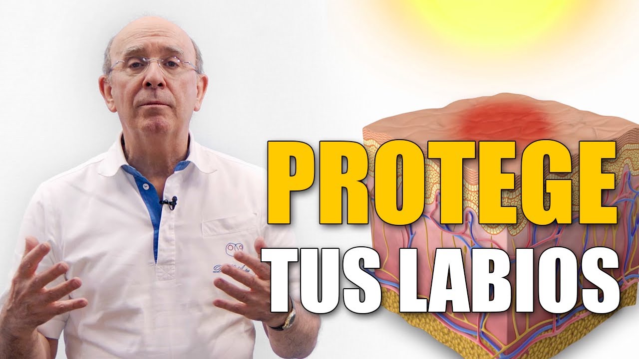 labios quemados por el sol hinchados