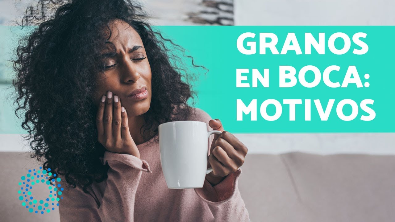 granitos de sangre en la boca